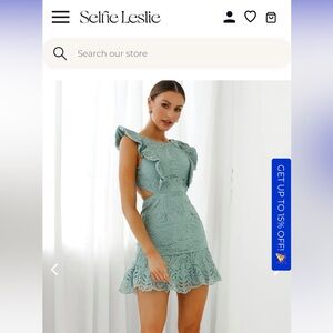 Selfie Leslie Sage Dress